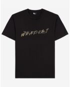 T-Shirt manches courtes What Is noir